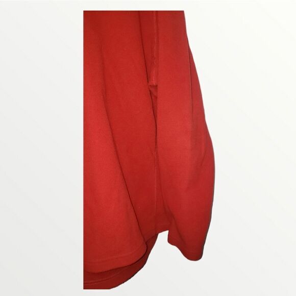 LANDS END- Men’s Burnt Orange Zip Sweater Long Sleeve Pullover Knit xxl - Picture 5 of 6